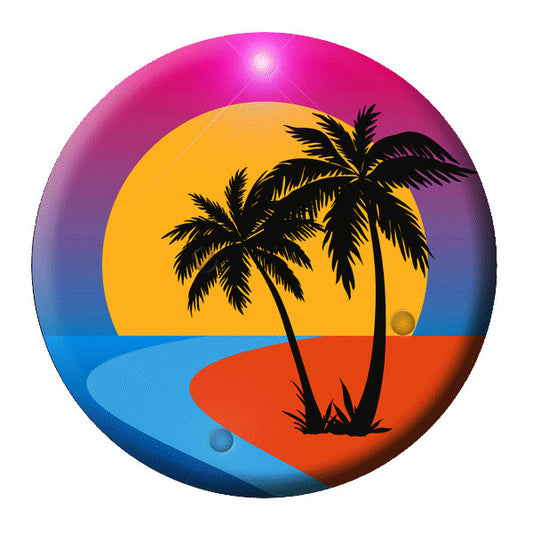 Blinkee 3315000 Palm Trees Flashing Body Light Lapel Pins