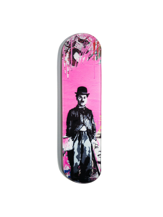 Charlie Chaplin Skateboard