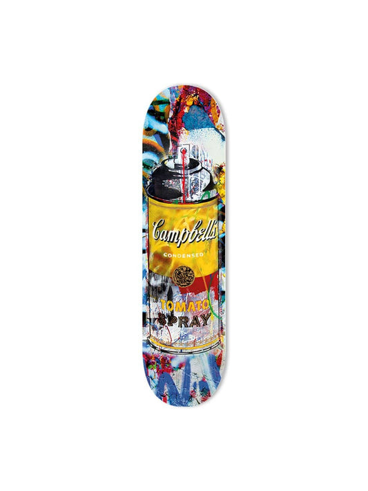 Tomato Spray Yellow Skateboard