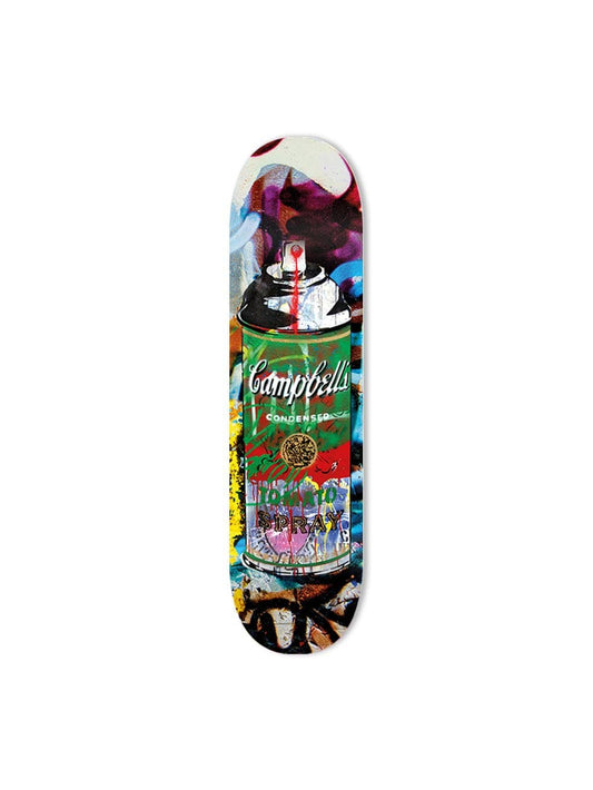 Tomato Spray Green Skateboard