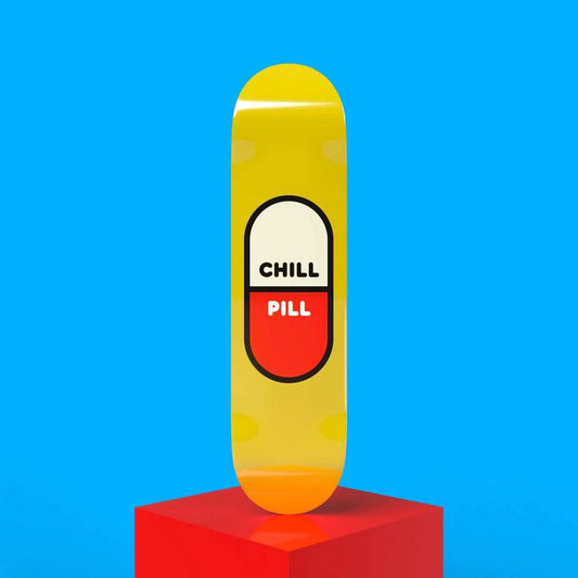 X ZZDesign   Chill Pill Skateboard