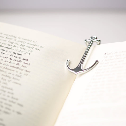 Book Anchor - Silver & Black