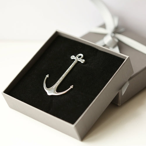 Book Anchor - Silver & Black