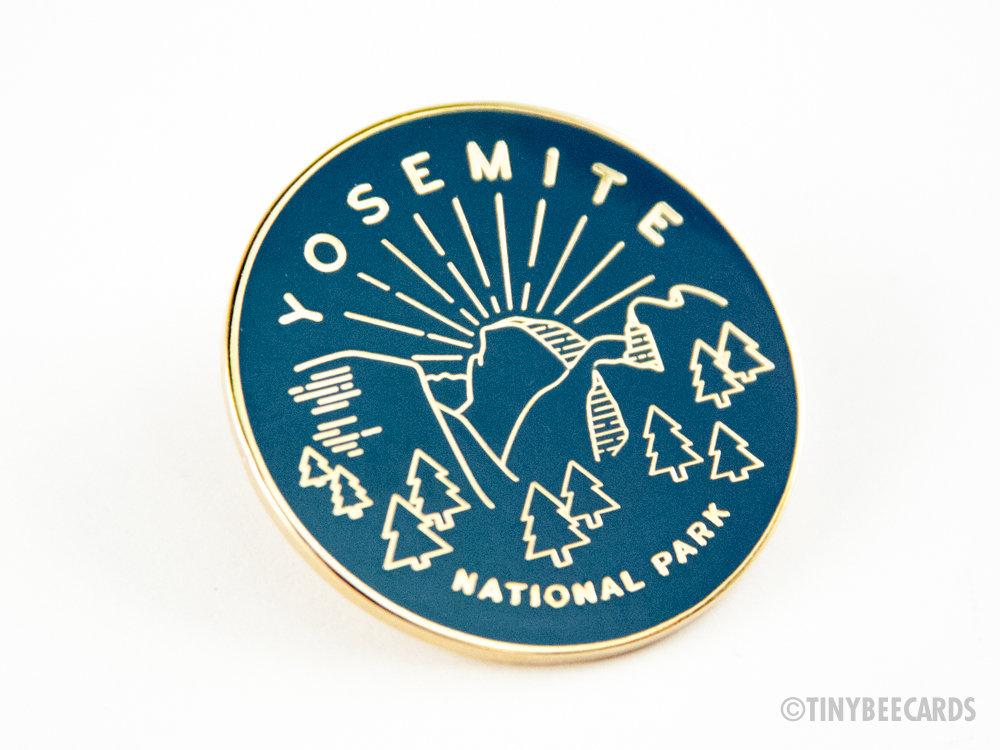 Yosemite National Park Enamel Pin