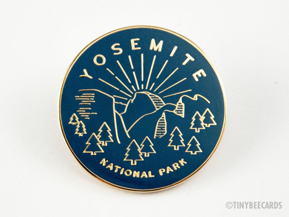 Yosemite National Park Enamel Pin