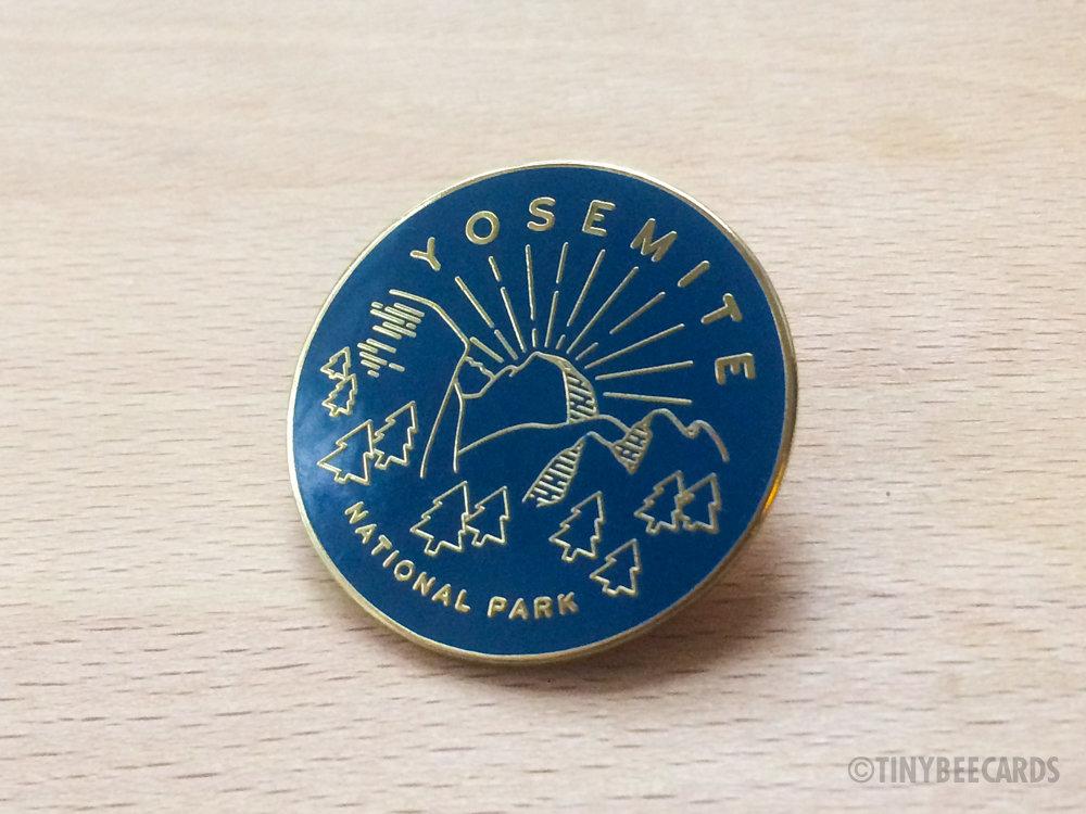 Yosemite National Park Enamel Pin